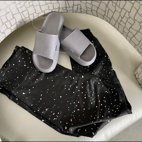 Silver Gray Comfy Slides/Beach Shoes - Picture 6 of 7